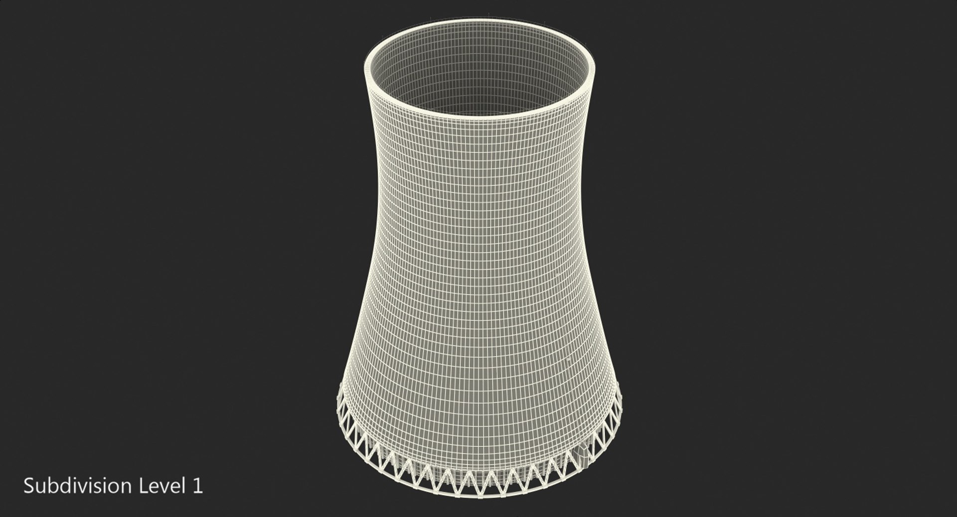 Cooling Tower 3D Model - TurboSquid 1250208