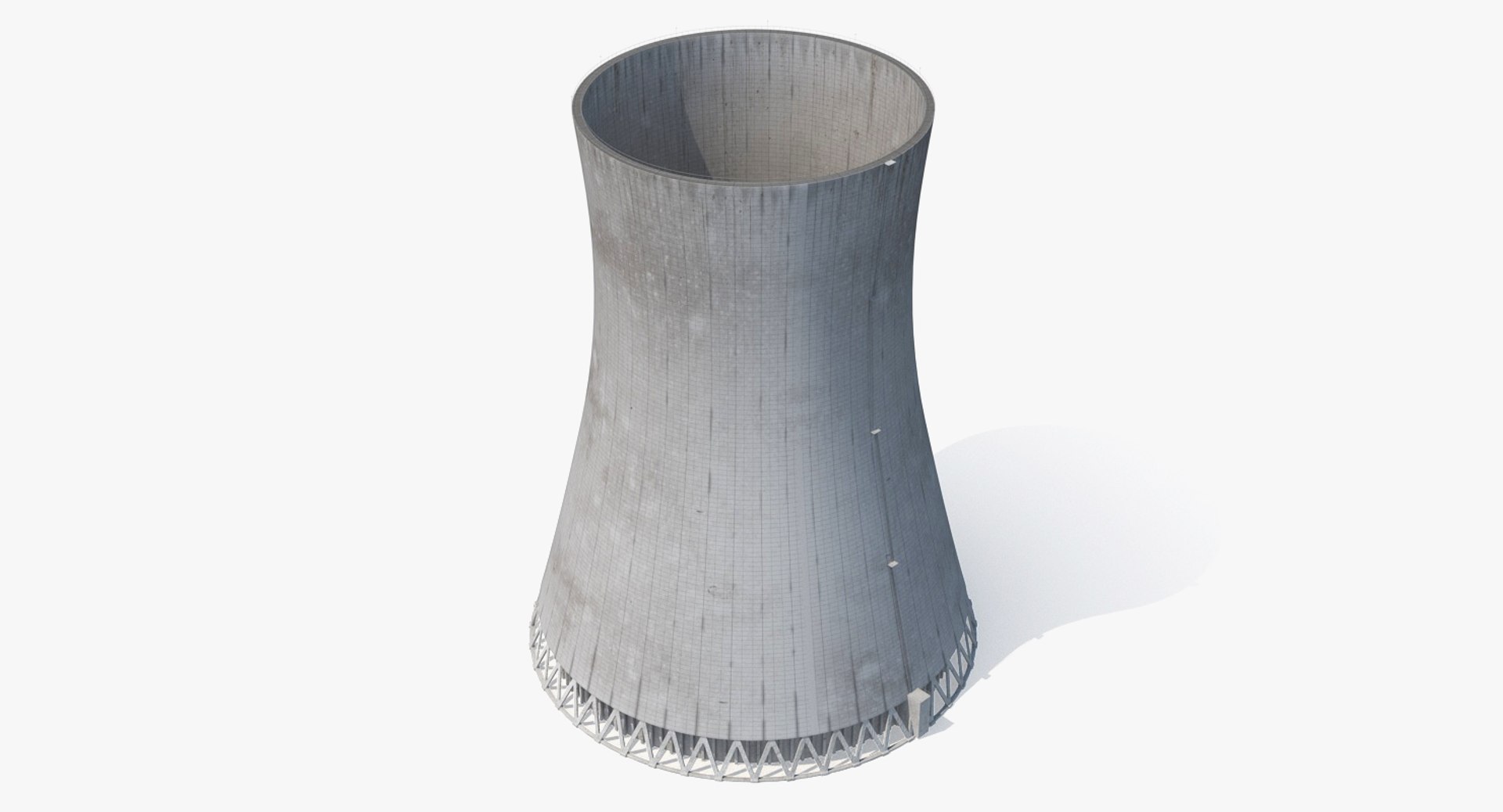 Cooling Tower 3D model preview