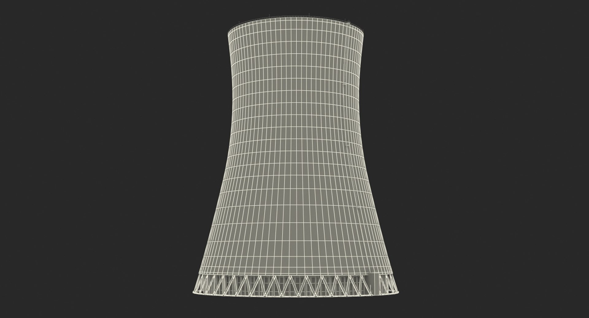 Cooling tower 3D model - TurboSquid 1250208