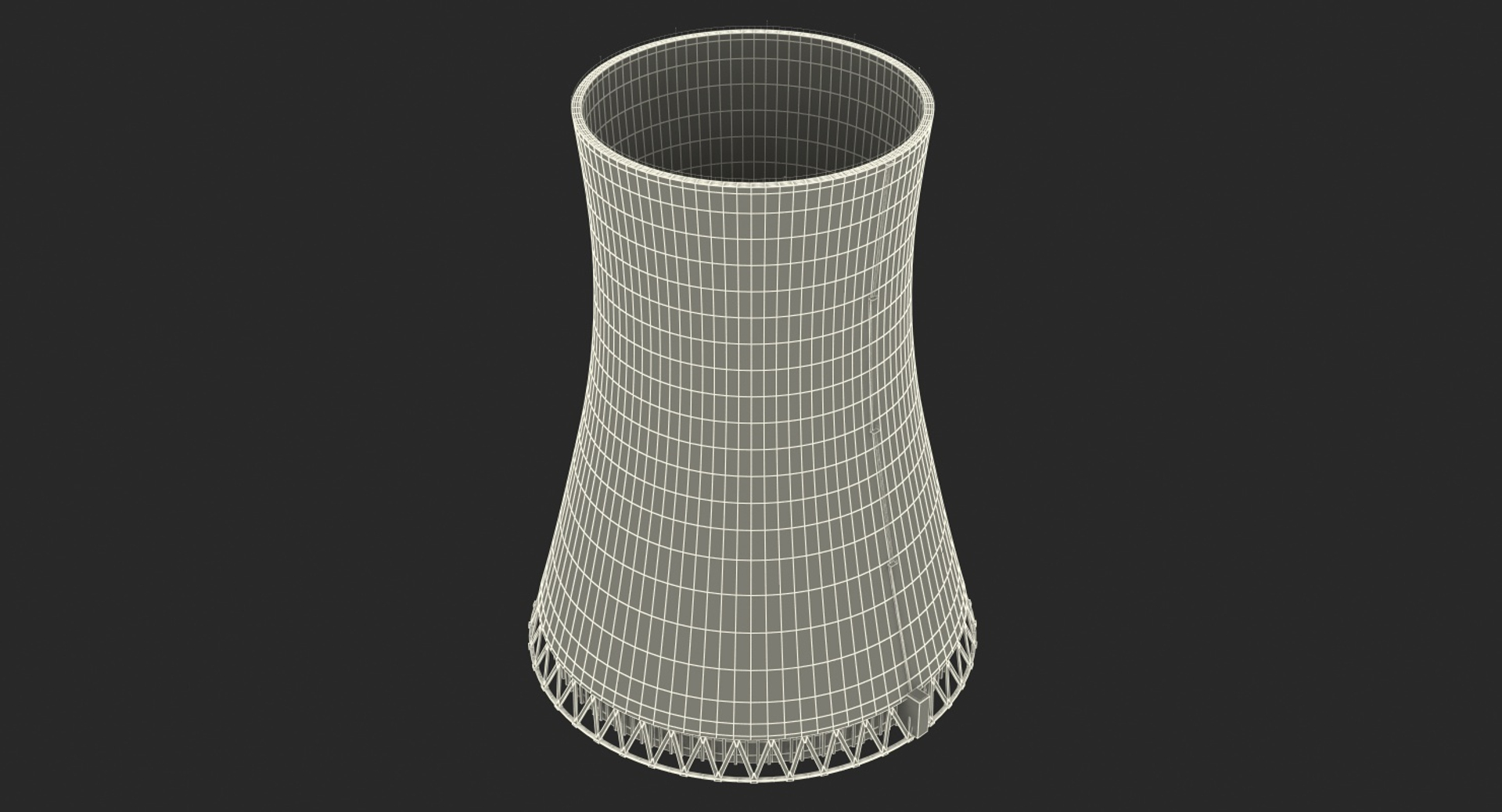 Cooling Tower 3D Model - TurboSquid 1250208