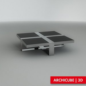 3d coffe table model