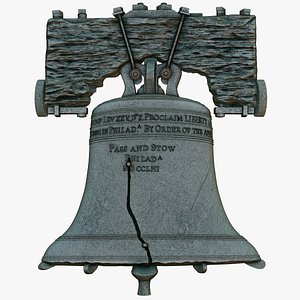 3D Liberty bell 3D model CNC STL model