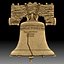 Liberty bell CNC STL