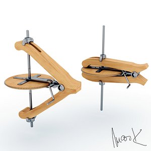 mechanical wedge 3D model