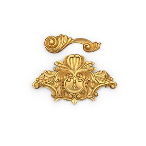 3D model Classic decor ornament 71