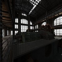 Old Power Plant Interior