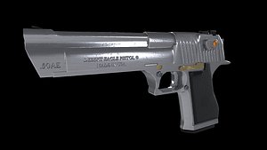 Desert Eagle lowpoly model