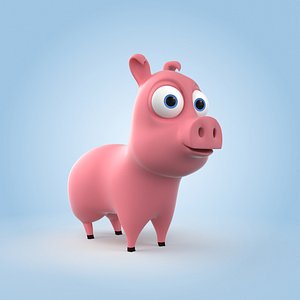 Pig 3D model