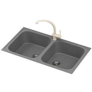 3D SMEG kitchen sink - LZ862P