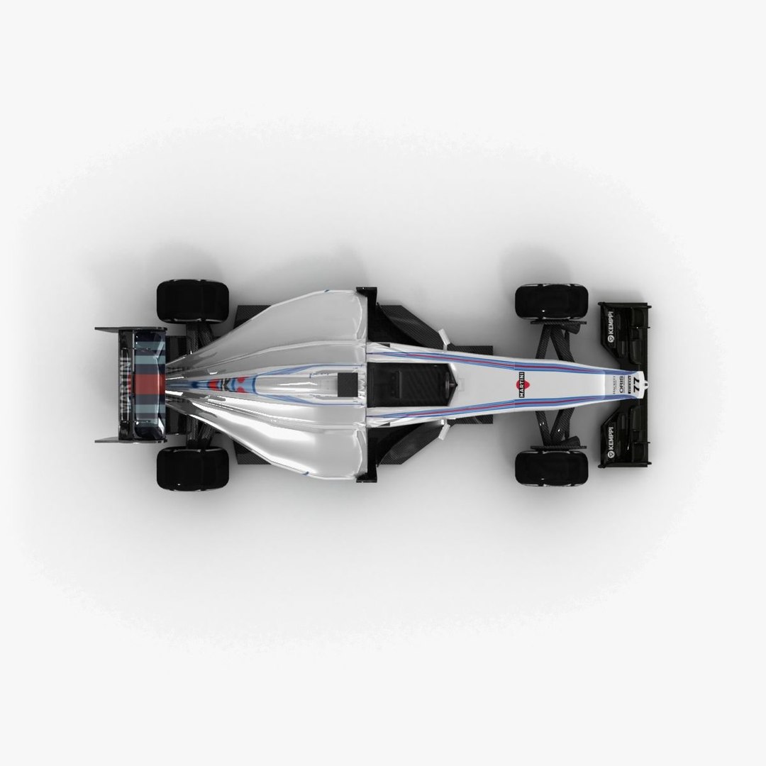 3d williams fw37 2015 1 model
