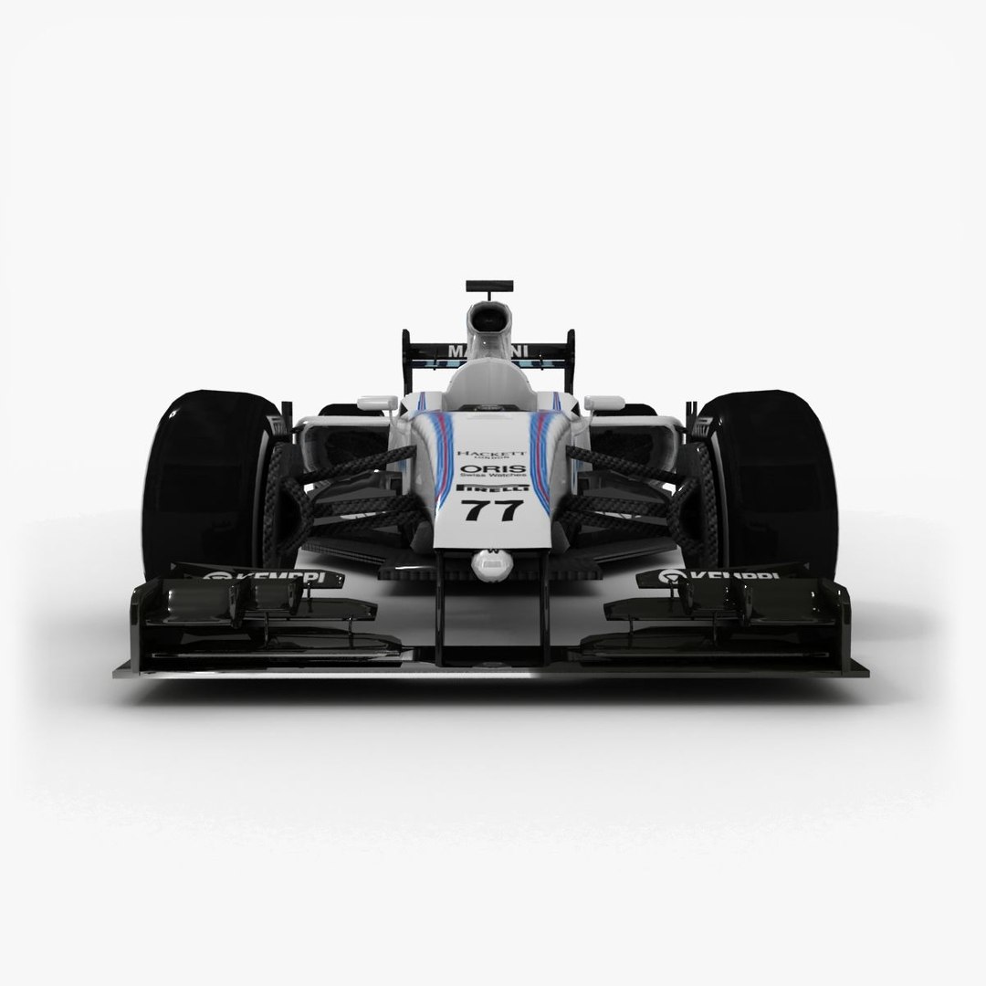 3d williams fw37 2015 1 model