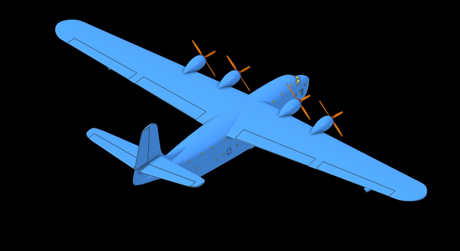 3D Martin Jrm-3 Mars Flying - TurboSquid 1601508