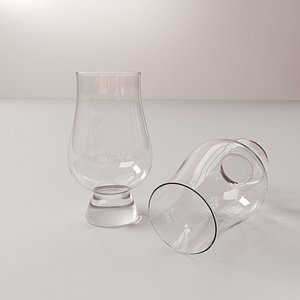 whisky glass 3d model