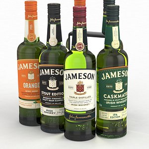 3D model Jameson Irish Whiskey 700ml 2022 Collection