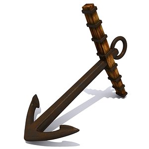 ancient anchor 3d model