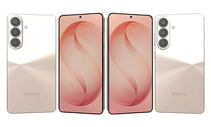 Samsung Galaxy S26 Plus Pink Gold 3D model