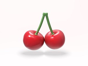Cherry 3D Icon 3D model