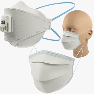 3D masks 3m medical model
