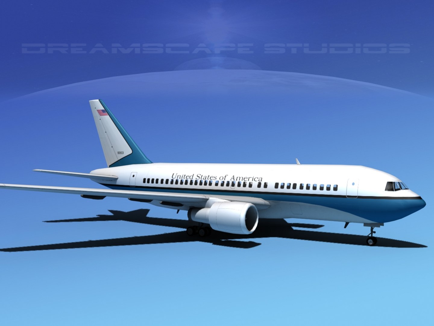 Dxf Boeing 767 767-100