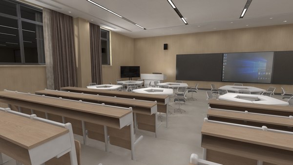 modelo 3d Aula de escalera multimedia - TurboSquid 2259381