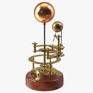 Vintage Brass Solar System Orrery