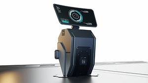 3D Sci-fi Computer