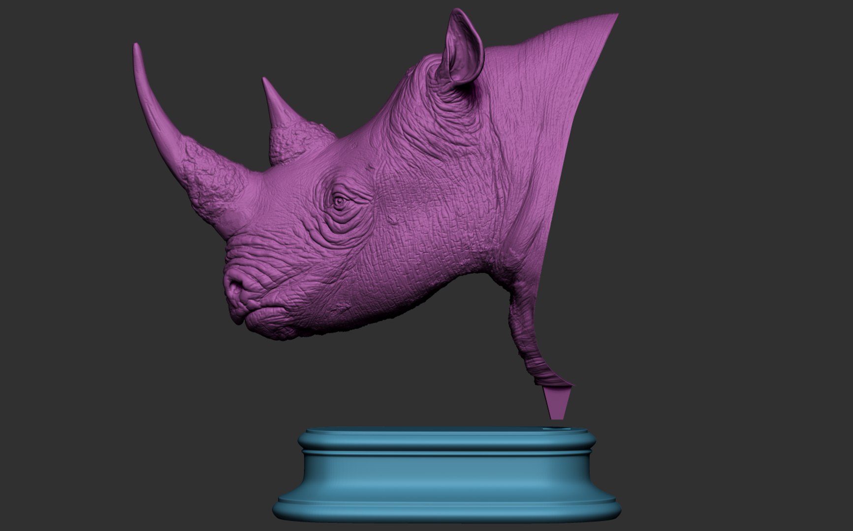 3D Rhinoceros Model - TurboSquid 1963108