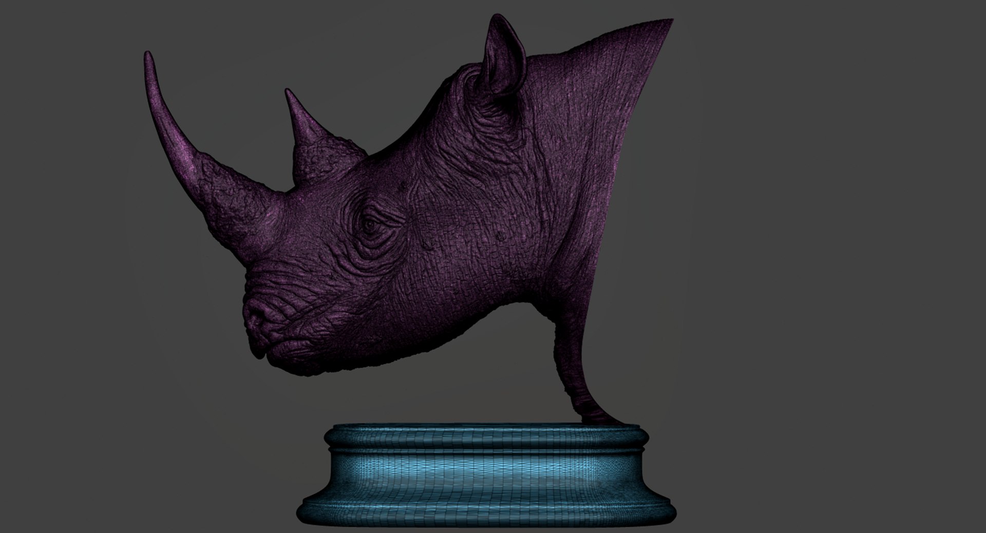3D Rhinoceros Model - TurboSquid 1963108