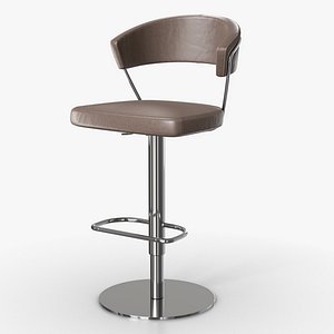 Bar Stool Classic Leather