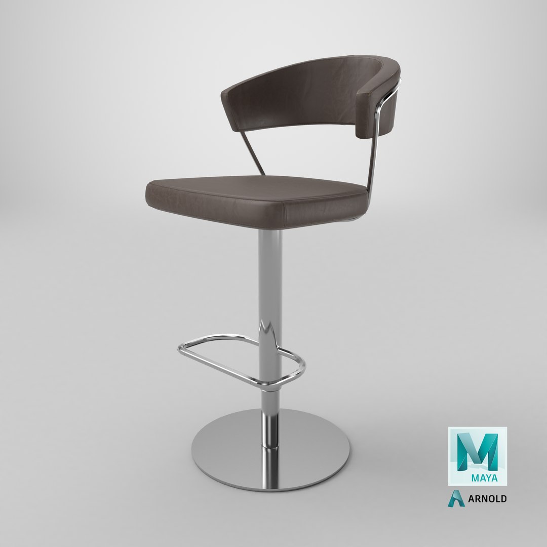 Bar Stool Classic Leather model https://p.turbosquid.com/ts-thumb/kK/Cjyalo/QQ/stemcell_maya_arnold_render/png/1769438519/1920x1080/fit_q87/d87b8e6bbd4417cd6931deb0a8bedad2bfe72fe2/stemcell_maya_arnold_render.jpg