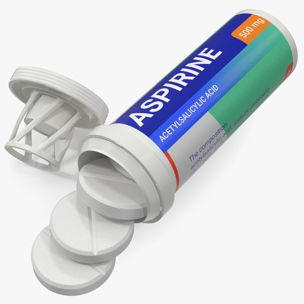 Pacote de tubo de aspirina com 10 guias abertas Modelo 3D - TurboSquid ...