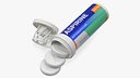 Aspirine Tube Package 10 Tabs Open