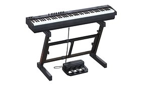 3D Roland RD 88 3D model