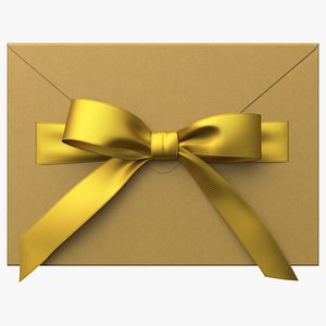 Envelope with Bow 03v PBR