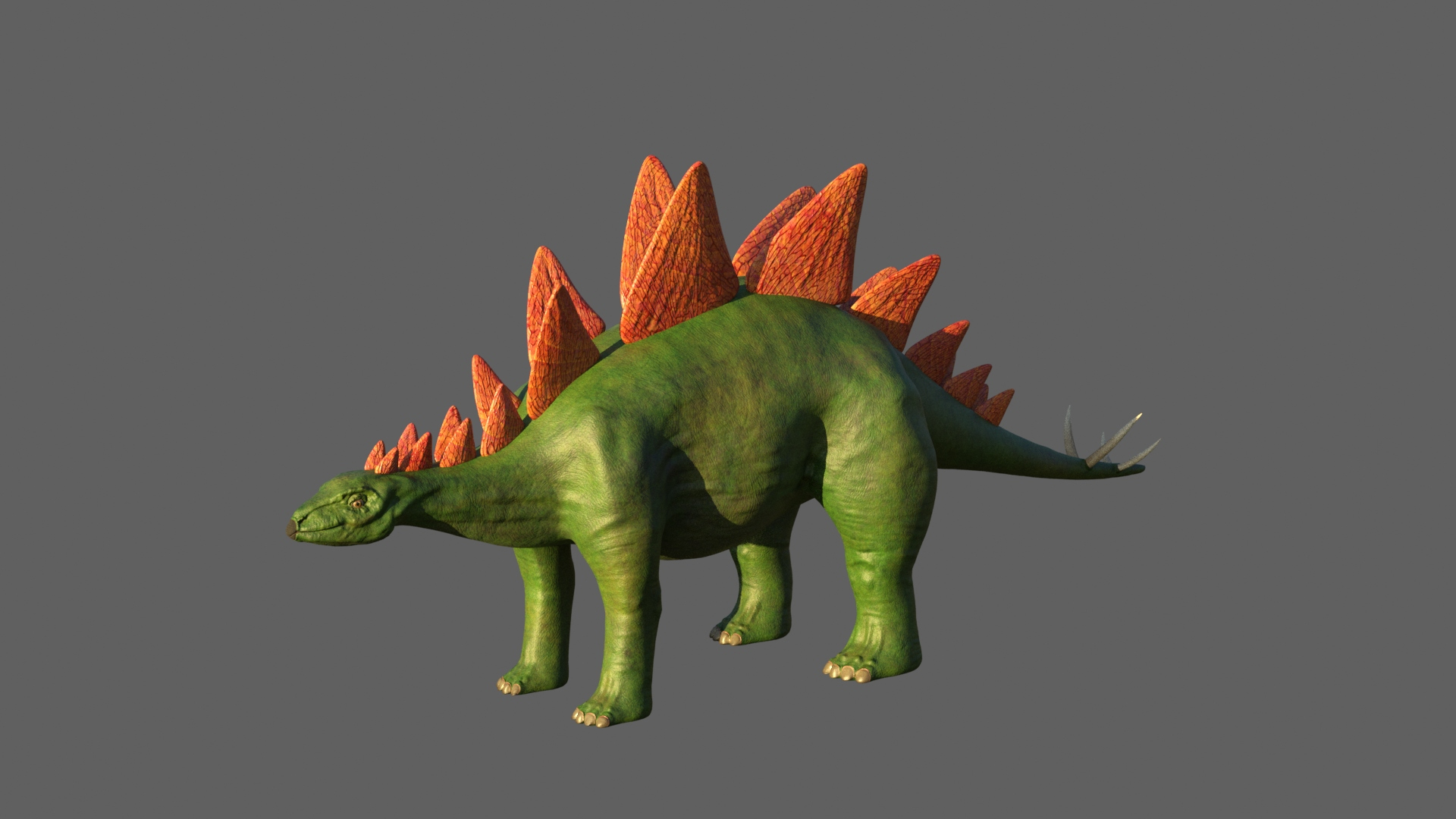 3D stegosaurus dinosaur animal - TurboSquid 1493196