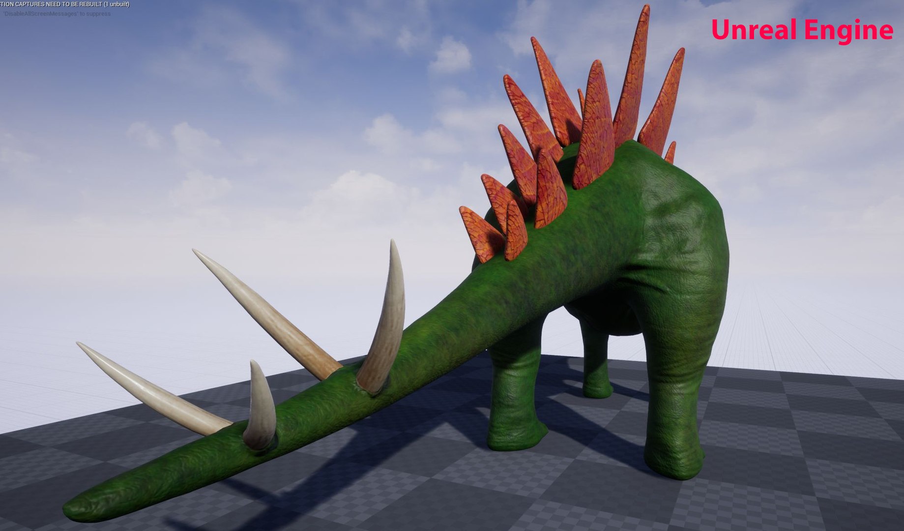 3D stegosaurus dinosaur animal - TurboSquid 1493196