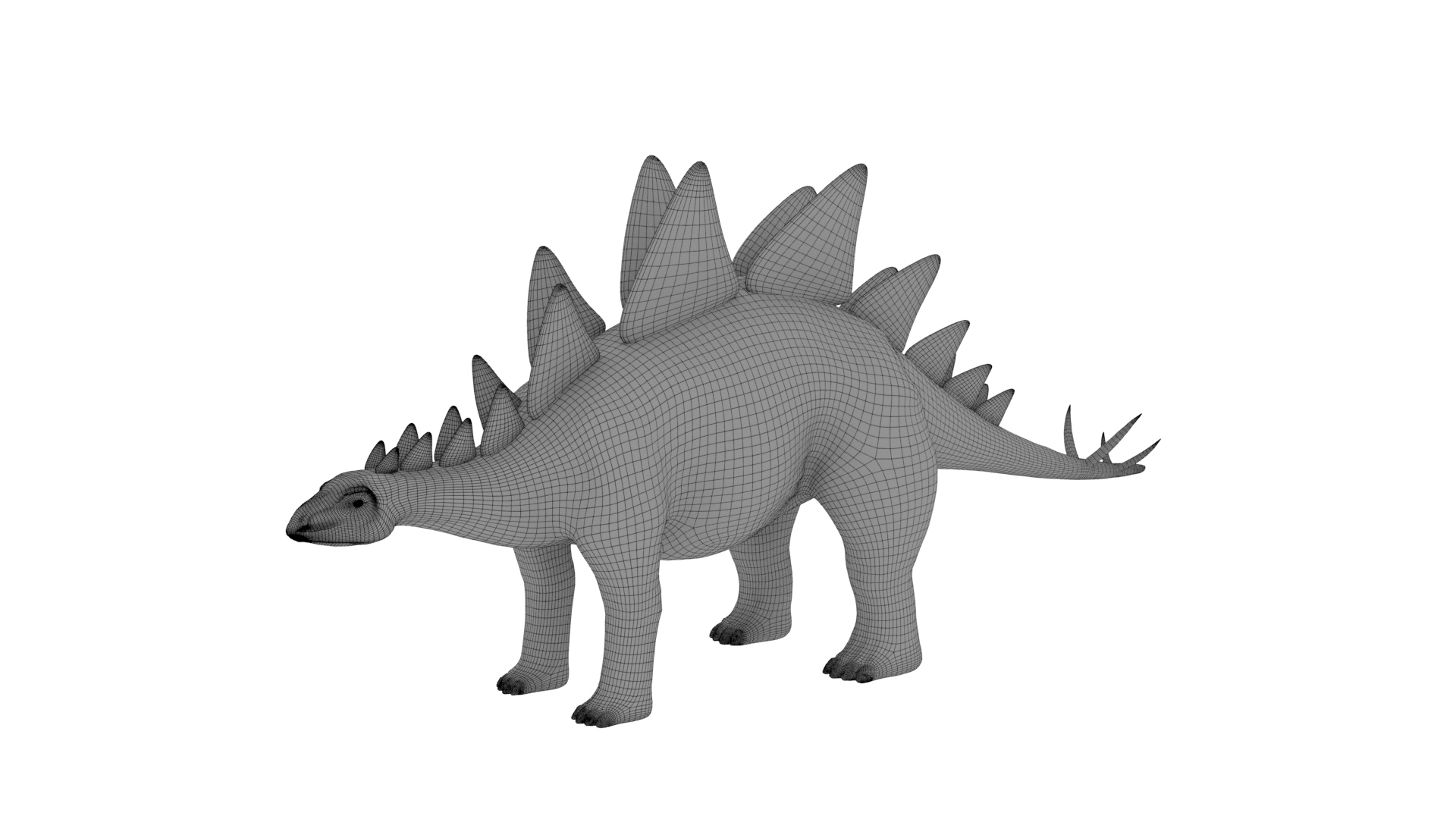 3D stegosaurus dinosaur animal - TurboSquid 1493196
