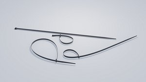 3D Zip Ties model