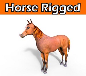 horse rigged max
