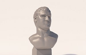 Agrippa bust 3D model