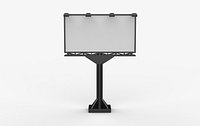 Realistic billboard 09 3D model