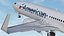 Boeing 737-800 truccato della American Airlines con cabina di pilotaggio e interni