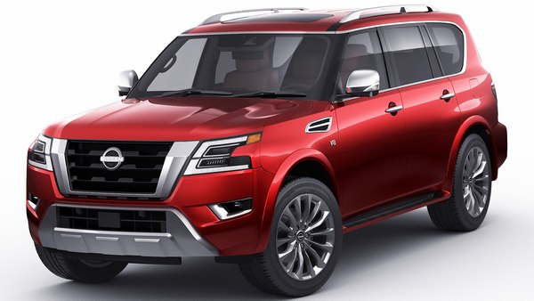 modelo 3d Nissan Armada 2021 TurboSquid 1705844