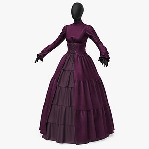Dress Retro Velvet