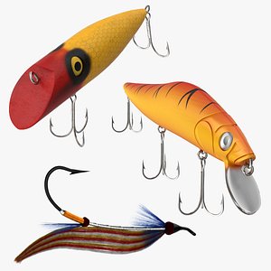 3d fishing lures