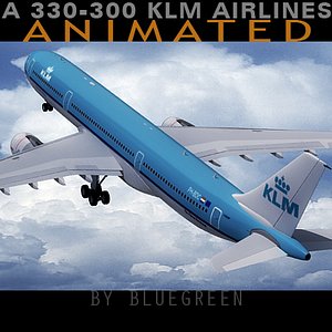Airbus A330-300 KLM A