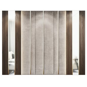 Decorative wall panel and headboard 4