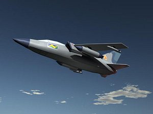 Tornado aereoplane low poly