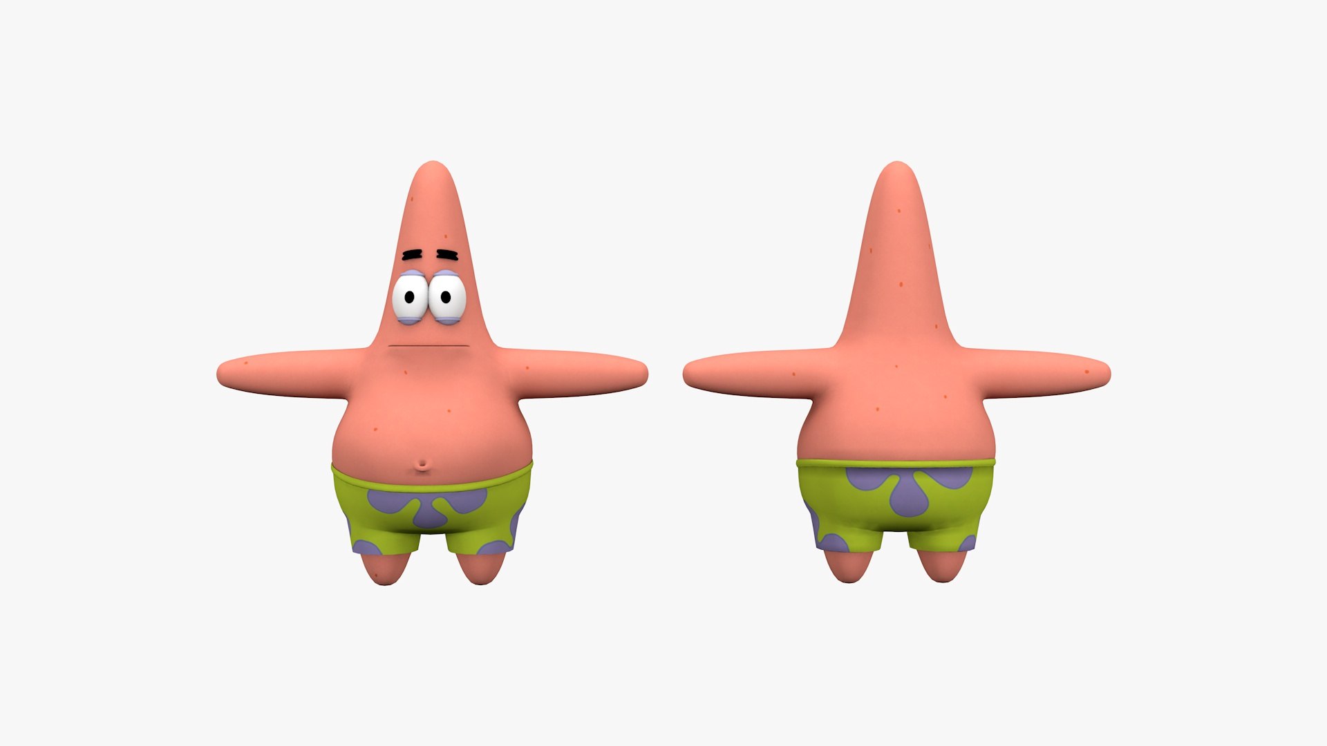3D Patrick Star - TurboSquid 2362373