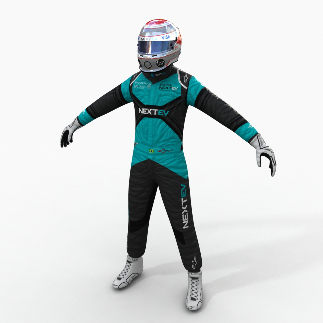 3d Nextev Formula E Driver